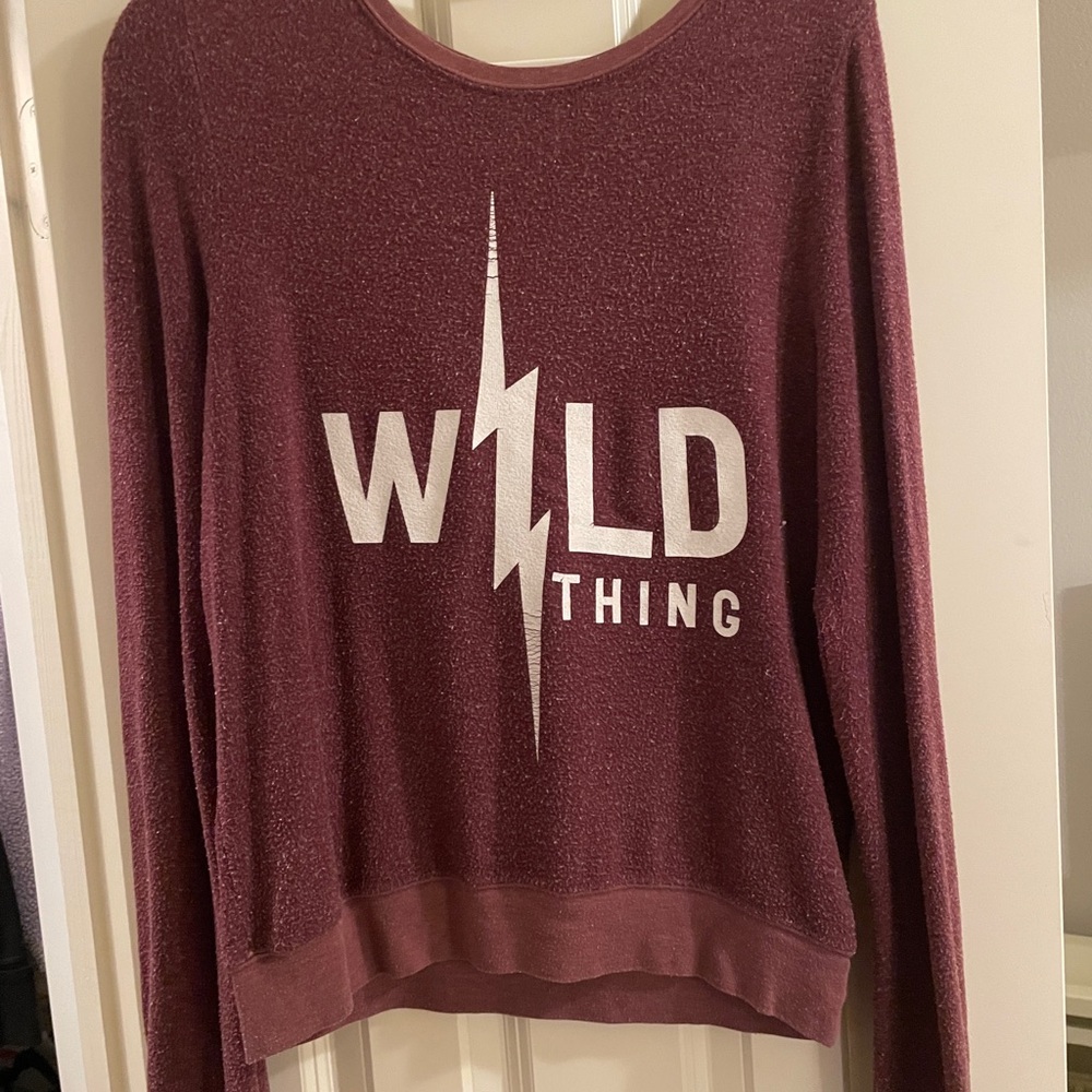 Maroon Women's Top